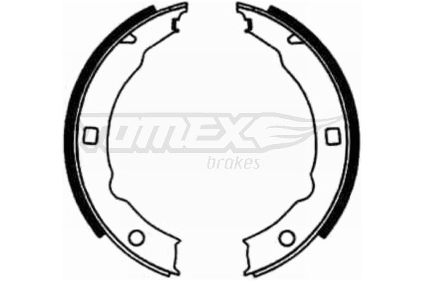 Sada brzdových čeľustí TOMEX Brakes